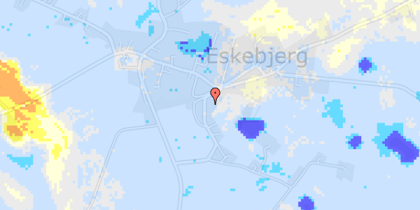 Ekstrem regn på Nyløkkevej 3