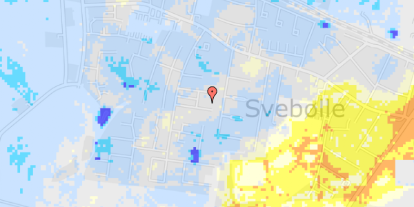 Ekstrem regn på Rosenhaven 30