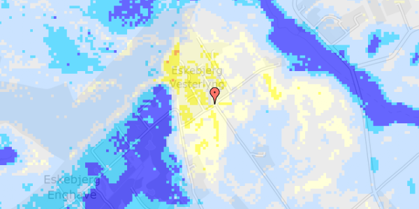 Ekstrem regn på Rughaven 34