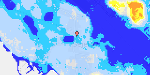 Ekstrem regn på Sejerbyvej 11