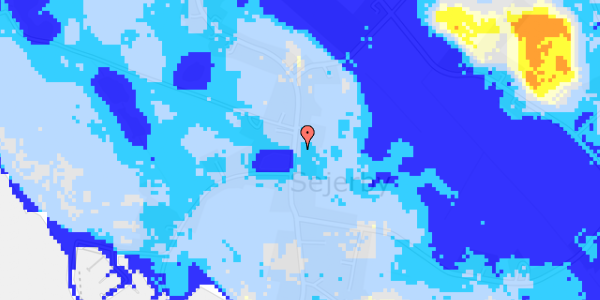 Ekstrem regn på Sejerbyvej 13A