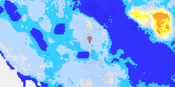 Ekstrem regn på Sejerbyvej 20