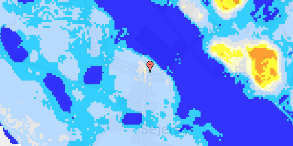 Ekstrem regn på Sejerbyvej 45