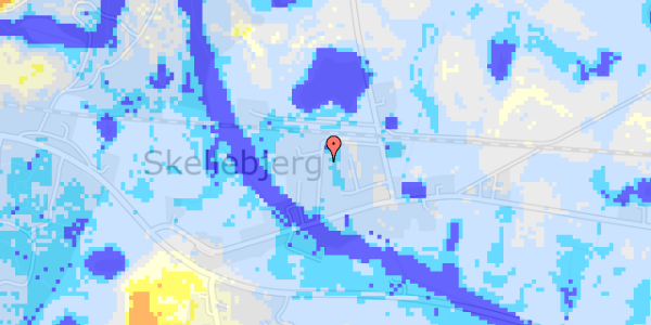 Ekstrem regn på Banevej 16