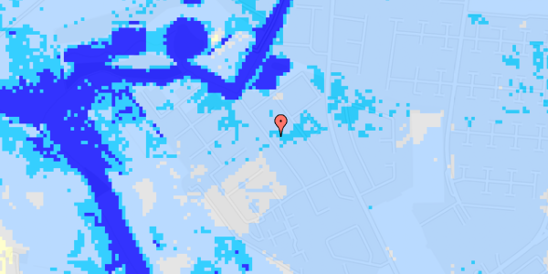 Ekstrem regn på Finlandsvej 16