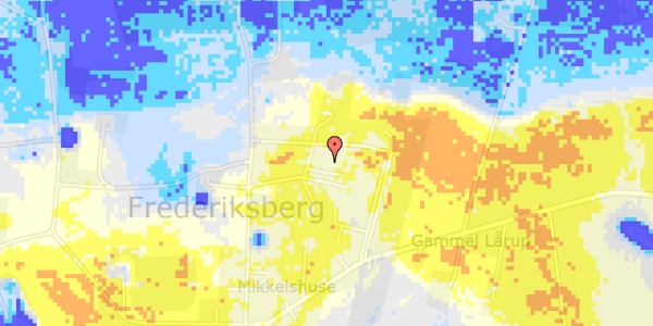 Ekstrem regn på Frederiksberg 9