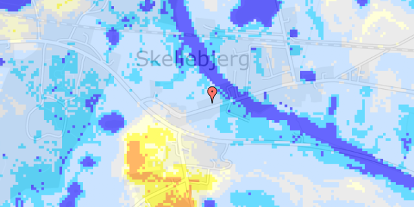 Ekstrem regn på Herrestrupvej 11