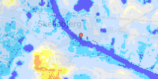 Ekstrem regn på Herrestrupvej 22