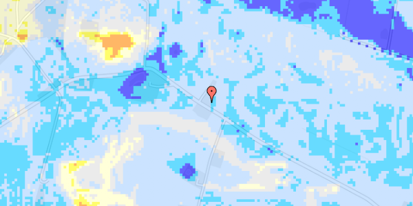 Ekstrem regn på Hesselbjergvej 10