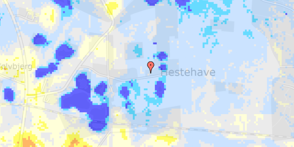 Ekstrem regn på Hestehaven 16