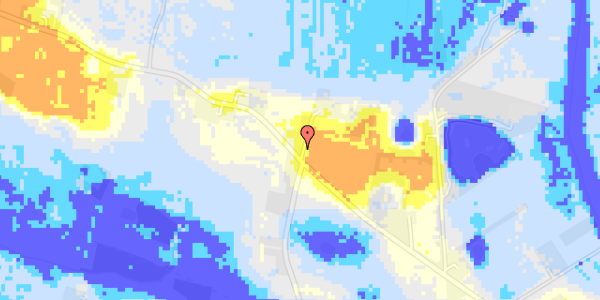 Ekstrem regn på Holmevejen 8