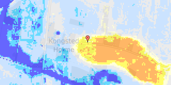 Ekstrem regn på Holmevejen 30