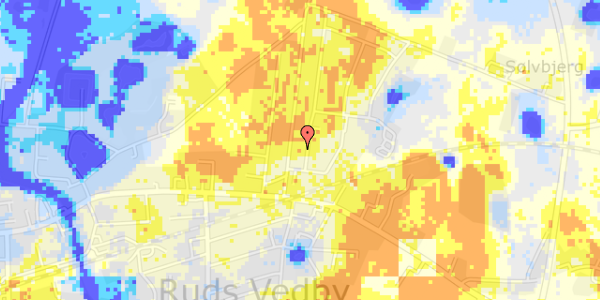 Ekstrem regn på Hybenvej 7A