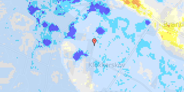 Ekstrem regn på Klokkerskov 7