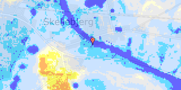 Ekstrem regn på Møllevej 5