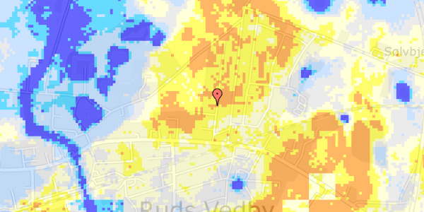 Ekstrem regn på Møllemarksvej 11