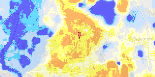 Ekstrem regn på Møllemarksvej 26