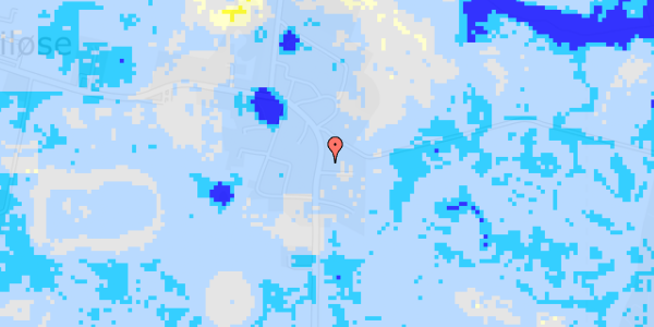 Ekstrem regn på Nordvænget 1