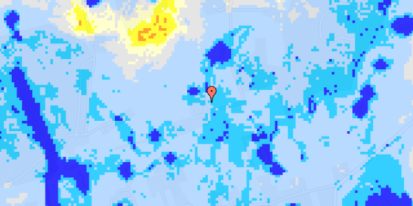 Ekstrem regn på Overdrevet 4