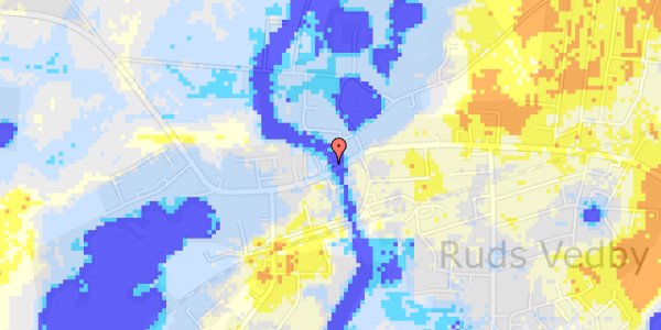 Ekstrem regn på Rudsgade 11, st. 