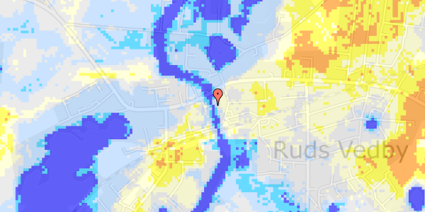 Ekstrem regn på Rudsgade 12C