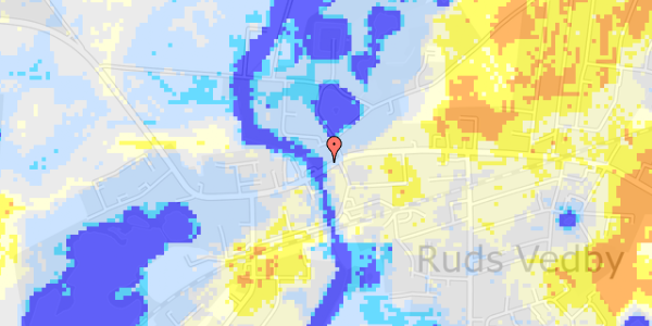 Ekstrem regn på Rudsgade 15A, 1. 