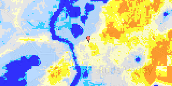 Ekstrem regn på Rudsgade 28