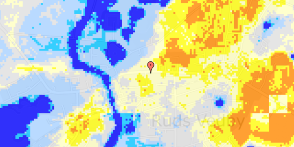 Ekstrem regn på Rudsgade 36A