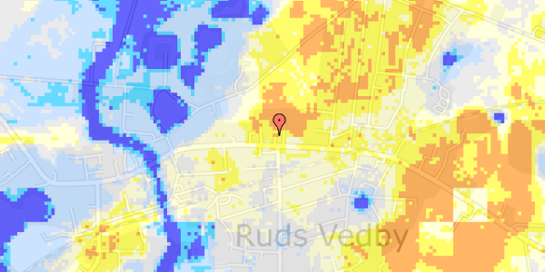 Ekstrem regn på Rudsgade 39B