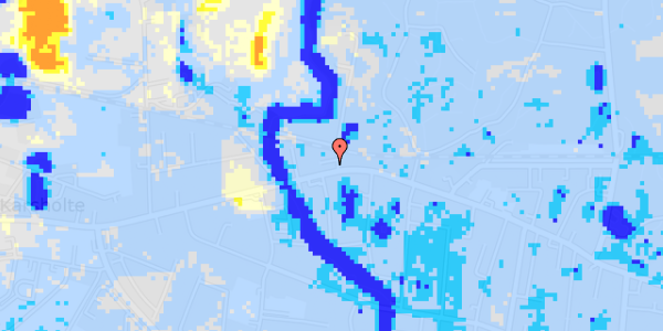 Ekstrem regn på Skovbrynet 1A