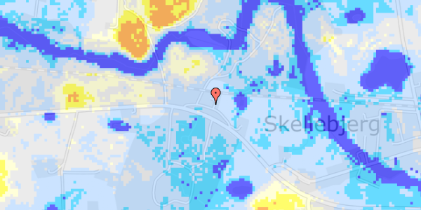 Ekstrem regn på Sorøvej 69