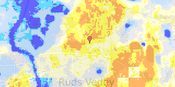 Ekstrem regn på Syrenvej 1