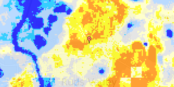 Ekstrem regn på Syrenvej 3