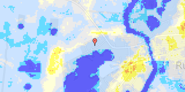 Ekstrem regn på Sømarksvej 8