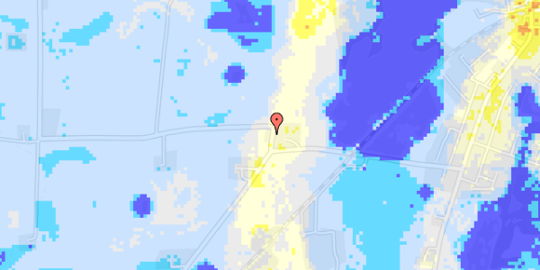 Ekstrem regn på Vestermarken 1