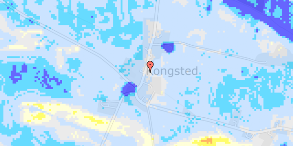 Ekstrem regn på Åmosevej 8A