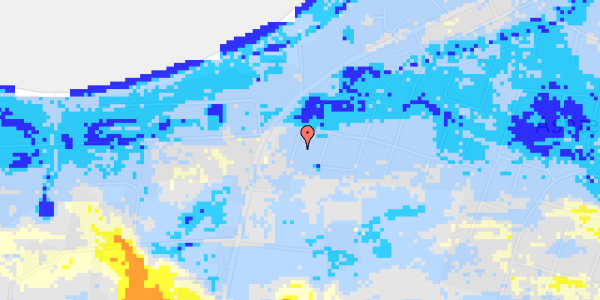 Ekstrem regn på Ahornvej 7