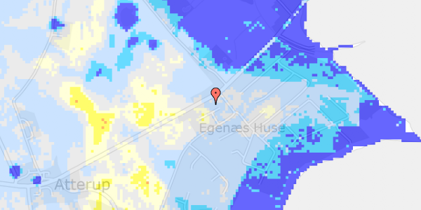 Ekstrem regn på Askebjerggårdsvej 10