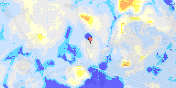 Ekstrem regn på Borrevangsvej 2