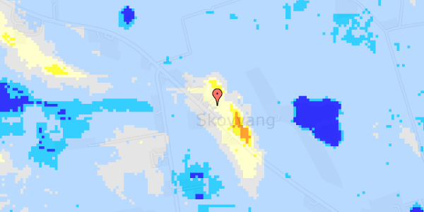 Ekstrem regn på Dragsmøllevej 10