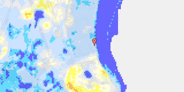 Ekstrem regn på Egemosegårdsvej 31