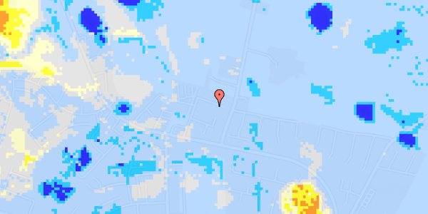 Ekstrem regn på Elmebakken 28