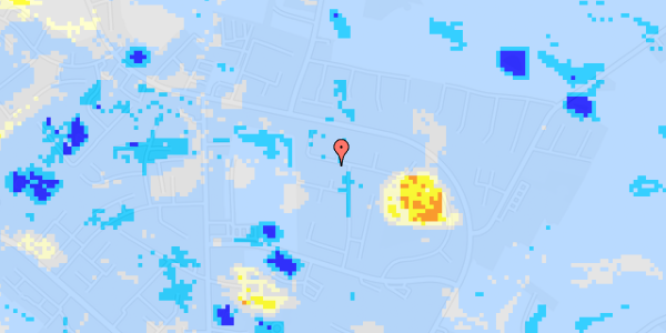 Ekstrem regn på Hasselvænget 9