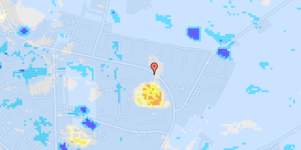 Ekstrem regn på Hasselvænget 34