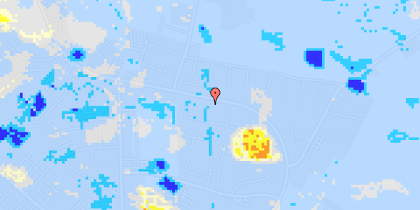 Ekstrem regn på Hasselvænget 37