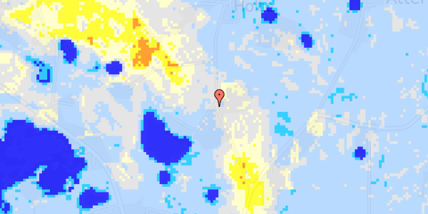 Ekstrem regn på Holtevej 1