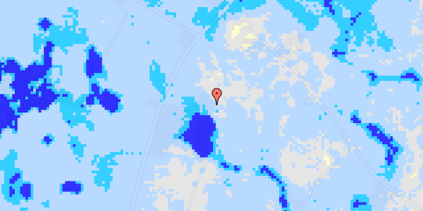 Ekstrem regn på Kalundborgvej 55A