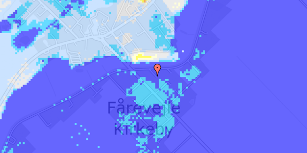 Ekstrem regn på Fårevejle Kanalvej 2C