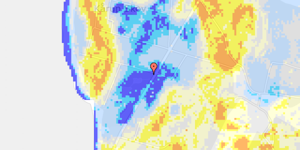 Ekstrem regn på Knarbo Mose 1