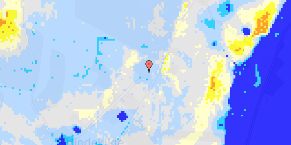 Ekstrem regn på Kolåsvej 2